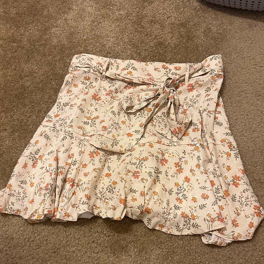 Promesa Floral Pleated Skort